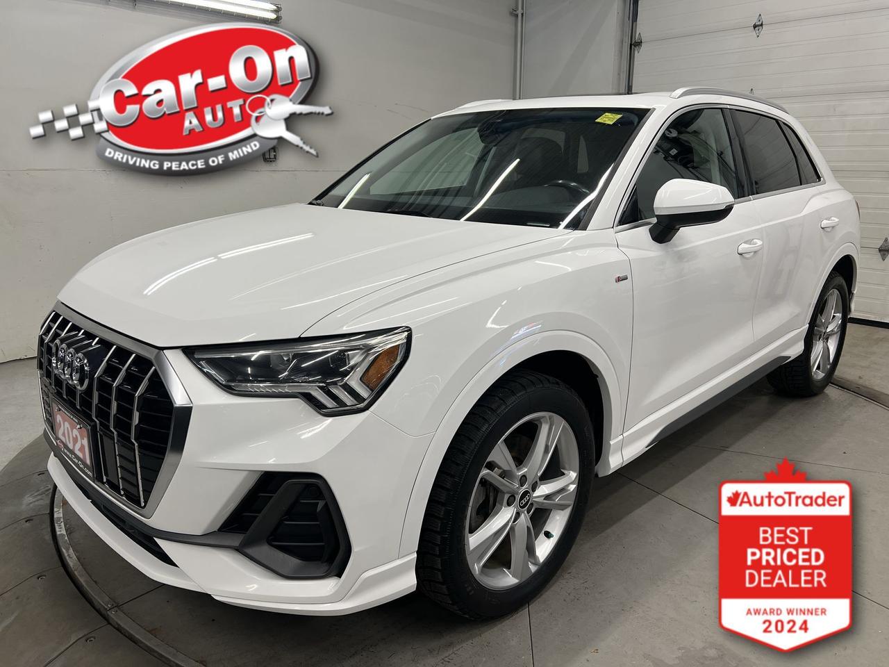 Progressiv S-Line All-Wheel Drive w/ Leather, panoramic sunroof, heated seats, Android Auto/ Apple CarPlay, 19-inch alloys, blind spot monitor, rear cross-traffic alert, pre-collision system, lane departure warning, backup camera, dual-zone climate control, keyless entry w/ push start, power liftgate, full power group incl. power driver & passenger seats, automatic headlights w/ auto highbeams, auto-dimming rearview mirror, cruise control, Bluetooth and Sirius XM!!!*This car was used as a previous daily rental*