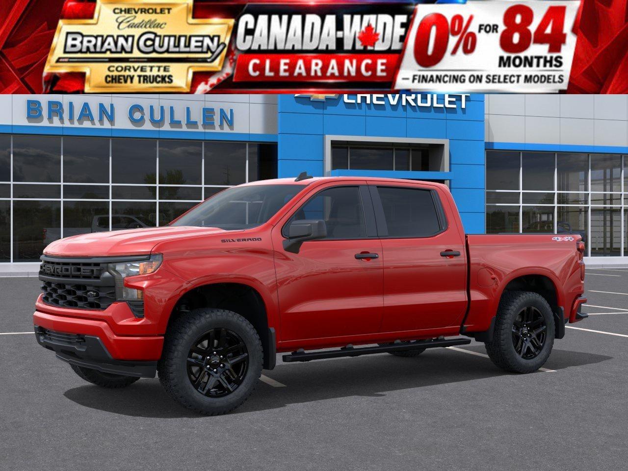 2026 Chevrolet Silverado 1500 Custom Crew Cab Short Box 4-Wheel Drive Custom Photo5