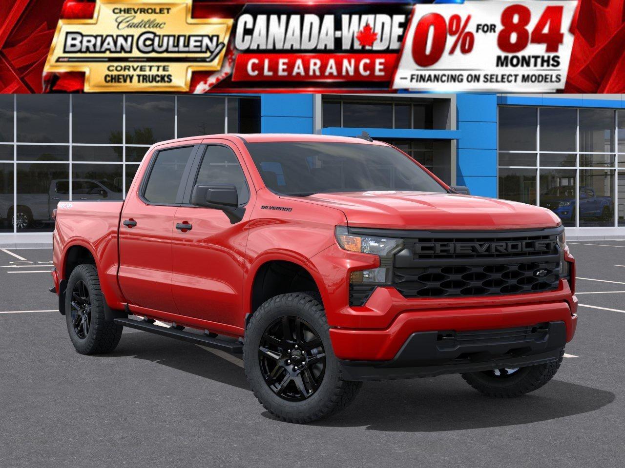 2026 Chevrolet Silverado 1500 Custom Crew Cab Short Box 4-Wheel Drive Custom Photo