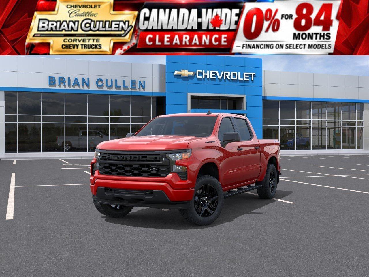 2026 Chevrolet Silverado 1500 Custom Crew Cab Short Box 4-Wheel Drive Custom Photo