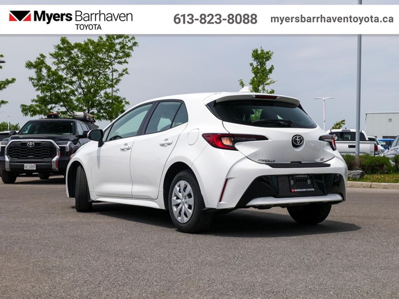 2023 Toyota Corolla Hatchback CVT  -  Apple CarPlay - $171 B/W Photo