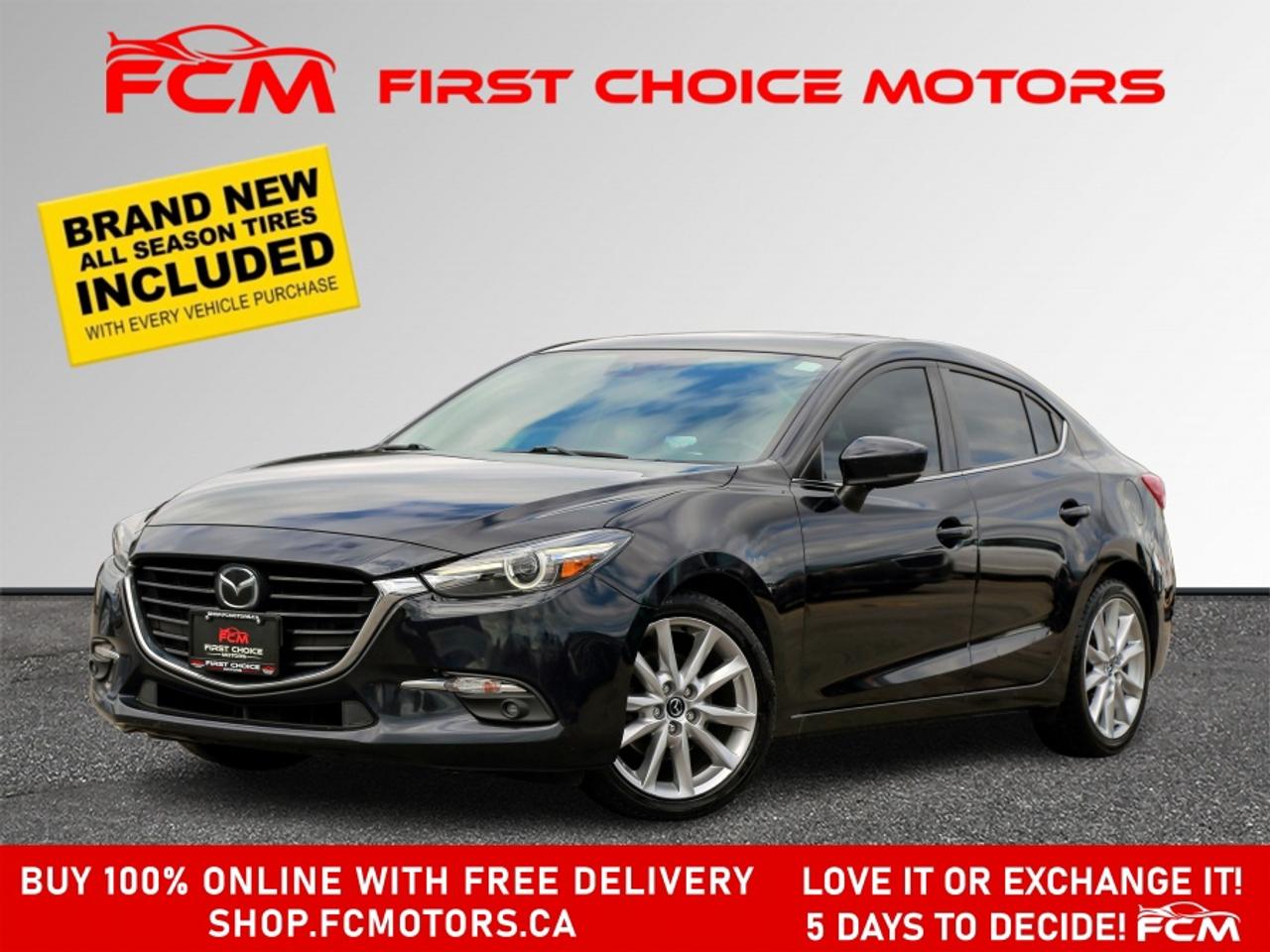 2017 Mazda MAZDA3 GT SKYACTIV ~AUTOMATIC, FULLY CERTIFIED WITH WARRA Photo