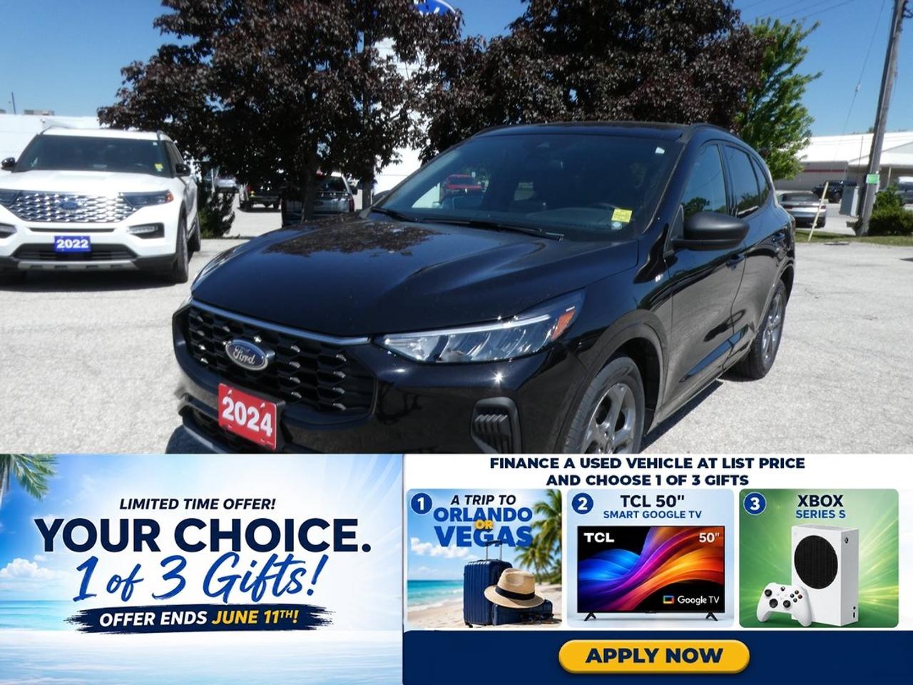 2024 Ford Escape ST-Line | Heated Seats | Backup Cam | Heated Steering Wheel | Photo