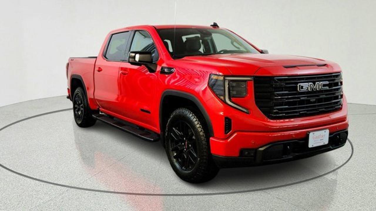 Under the hood, this Sierra 1500 AT4 is equipped with a robust 6.2L EcoTEC3 V8 engine, delivering an impressive 420 horsepower and 460 lb-ft of torque. Paired with a smooth 10-speed automatic transmission and a 2-inch factory-installed lift, this truck is engineered for those who demand serious capability without sacrificing control. The inclusion of an off-road suspension with monotube shocks and a two-speed transfer case ensures you can handle diverse terrains with confidence.<br />Inside, you are welcomed by a premium cabin featuring perforated leather front seating with Kalahari accents. Technology takes center stage with a 13.4-inch diagonal touchscreen, wireless Apple CarPlay and Android Auto compatibility, and a Bose premium 7-speaker sound system. The AT4 Premium Package adds even more convenience, including off-road high-clearance steps and a head-up display, making every drive---whether for work or leisure---a first-class experience.<br />Safety is a top priority in this 2026 model, which comes loaded with the latest protective features. From the HD Surround Vision system and Rear Camera Mirror to Automatic Emergency Braking and Lane Keep Assist, you will have peace of mind on every journey. Practicality is equally considered with the innovative MultiPro Tailgate, providing six functional loading and access features that make managing your cargo easier than ever.