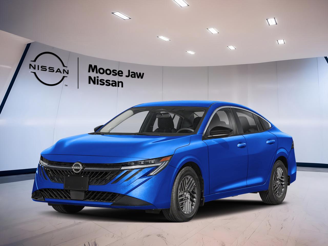 The 2026 Nissan Sentra SV is a smart choice for drivers who want modern style, everyday comfort, and proven value in a brand new sedan. Finished in Blue with a Black interior, this automatic Sentra SV offers a clean, refined look that fits city streets and highway travel alike. At Moose Jaw Nissan in Moose Jaw, this sedan delivers the confidence, efficiency, and practicality many Canadian drivers want in one well-rounded package.

FEATURES OF THE Sentra SV

»» Blue exterior with Black interior
»» Automatic transmission for smooth daily driving
»» Brand new sedan at Moose Jaw
»» Compact design with practical four-door versatility

ADVANCED SAFETY FEATURES

»» Nissan Safety Shield 360 driver aids
»» Automatic emergency braking with pedestrian detection
»» Blind spot warning for lane changes
»» Rear cross traffic alert support

PERFORMANCE AND EFFICIENCY

»» Responsive four-cylinder power for daily commuting
»» Automatic transmission supports smooth acceleration
»» Front-wheel drive for balanced road manners
»» Efficient design helps reduce fuel stops

COMFORT AND CONVENIENCE

»» Spacious cabin with supportive seating layout
»» Dual-zone climate control adds comfort
»» Easy rear seat access for passengers
»» Practical controls with simple daily operation

TECHNOLOGY AND CONNECTIVITY

»» Touchscreen interface with clear menu layout
»» Apple CarPlay and Android Auto integration
»» Bluetooth hands-free calling and audio streaming
»» USB connectivity for everyday device charging

CARGO SPACE

»» Useful trunk for groceries and luggage
»» Wide opening helps loading larger items
»» Split-folding rear seat adds flexibility
»» Cabin storage supports daily essentials

WHAT OTHER OWNERS LIKE

»» Comfortable ride quality on daily drives
»» User-friendly infotainment and simple controls
»» Strong value for features offered
»» Helpful safety technology builds confidence

The 2026 Nissan Sentra SV is built for real life. It feels easy to drive, easy to park, and easy to enjoy every day. Its compact size helps in busy areas, while the cabin remains roomy enough for passengers and daily errands. The Blue exterior adds fresh visual appeal, and the Black interior keeps the look clean and timeless.

This brand new 2026 Nissan Sentra SV also stands out for its balance. It gives you the smooth response of an automatic transmission, practical fuel efficiency, and a solid list of core features that matter most. From commuting across Moose Jaw to weekend errands and highway trips, this sedan is designed to make each drive feel simple and composed.

Drivers shopping for a new compact sedan often want comfort, safety, and dependable everyday usability. The 2026 Nissan Sentra SV answers that need with a thoughtful layout, advanced driver assistance features, and modern connectivity that keeps you in touch on the road. It is a practical Nissan sedan with the right mix of value and confidence.

See this brand new 2026 Nissan Sentra SV today at Moose Jaw Nissan in Moose Jaw and discover a sedan that is ready for your daily routine with style, efficiency, and comfort.

This 2026 Nissan Sentra SVs VIN is: 3N1AB9CV7TY288834.<p> and practicality many Canadian drivers want in one well-rounded package.

FEATURES OF THE Sentra SV

»» Blue exterior with Black interior
»» Automatic transmission for smooth daily driving
»» Brand new sedan at Moose Jaw
»» Compact design with practical four-door versatility

ADVANCED SAFETY FEATURES

»» Nissan Safety Shield 360 driver aids
»» Automatic emergency braking with pedestrian detection
»» Blind spot warning for lane changes
»» Rear cross traffic alert support

PERFORMANCE AND EFFICIENCY

»» Responsive four-cylinder power for daily commuting
»» Automatic transmission supports smooth acceleration
»» Front-wheel drive for balanced road manners
»» Efficient design helps reduce fuel stops

COMFORT AND CONVENIENCE

»» Spacious cabin with supportive seating layout
»» Dual-zone climate control adds comfort
»» Easy rear seat access for passengers
»» Practical controls with simple daily operation

TECHNOLOGY AND CONNECTIVITY

»» Touchscreen interface with clear menu layout
»» Apple CarPlay and Android Auto integration
»» Bluetooth hands-free calling and audio streaming
»» USB connectivity for everyday device charging

CARGO SPACE

»» Useful trunk for groceries and luggage
»» Wide opening helps loading larger items
»» Split-folding rear seat adds flexibility
»» Cabin storage supports daily essentials

WHAT OTHER OWNERS LIKE

»» Comfortable ride quality on daily drives
»» User-friendly infotainment and simple controls
»» Strong value for features offered
»» Helpful safety technology builds confidence

The 2026 Nissan Sentra SV is built for real life. It feels easy to drive</p>
<p> while the cabin remains roomy enough for passengers and daily errands. The Blue exterior adds fresh visual appeal</p>
<p> and the Black interior keeps the look clean and timeless.

This brand new 2026 Nissan Sentra SV also stands out for its balance. It gives you the smooth response of an automatic transmission</p>
<p> and a solid list of core features that matter most. From commuting across Moose Jaw to weekend errands and highway trips</p>
<p> this sedan is designed to make each drive feel simple and composed.

Drivers shopping for a new compact sedan often want comfort</p>
<p> and dependable everyday usability. The 2026 Nissan Sentra SV answers that need with a thoughtful layout</p>
<p> and modern connectivity that keeps you in touch on the road. It is a practical Nissan sedan with the right mix of value and confidence.

See this brand new 2026 Nissan Sentra SV today at Moose Jaw Nissan in Moose Jaw and discover a sedan that is ready for your daily routine with style</p>