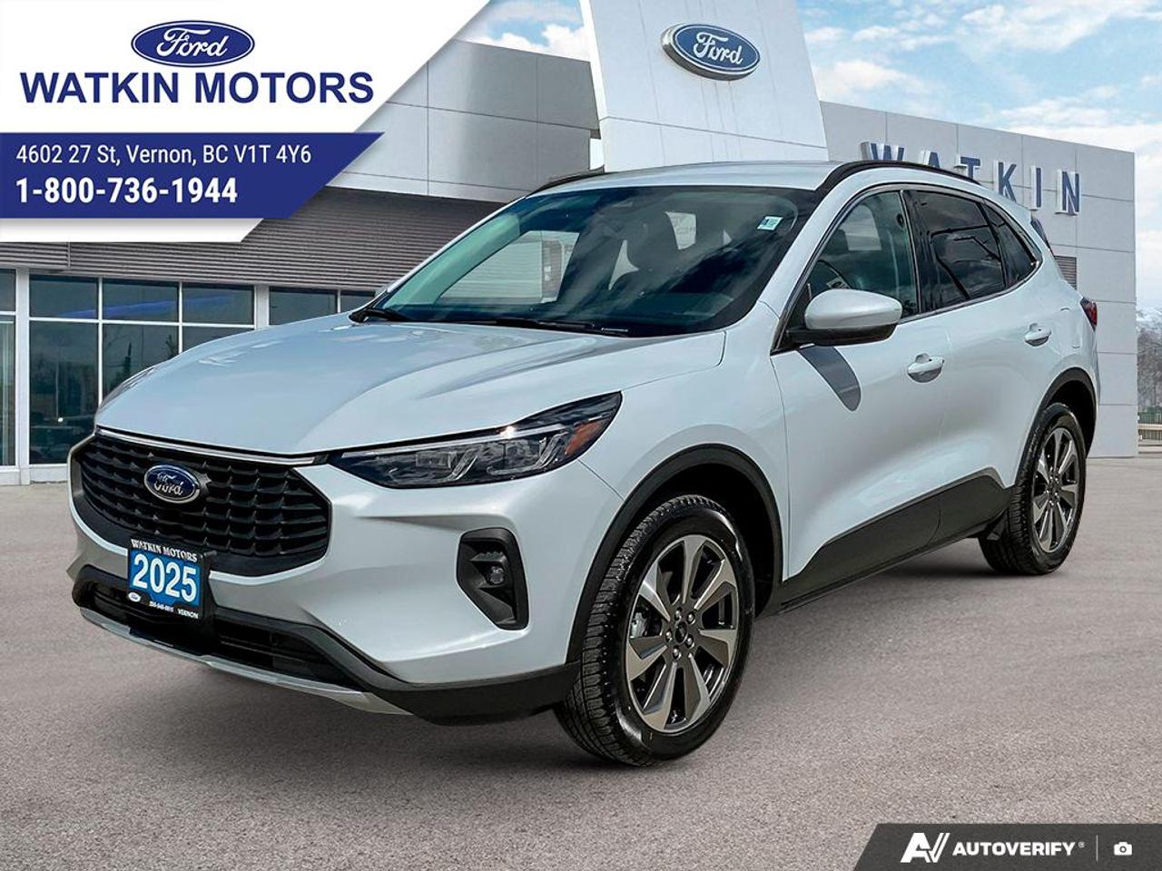 Used 2025 Ford Escape Platinum AWD for sale in Vernon, BC
