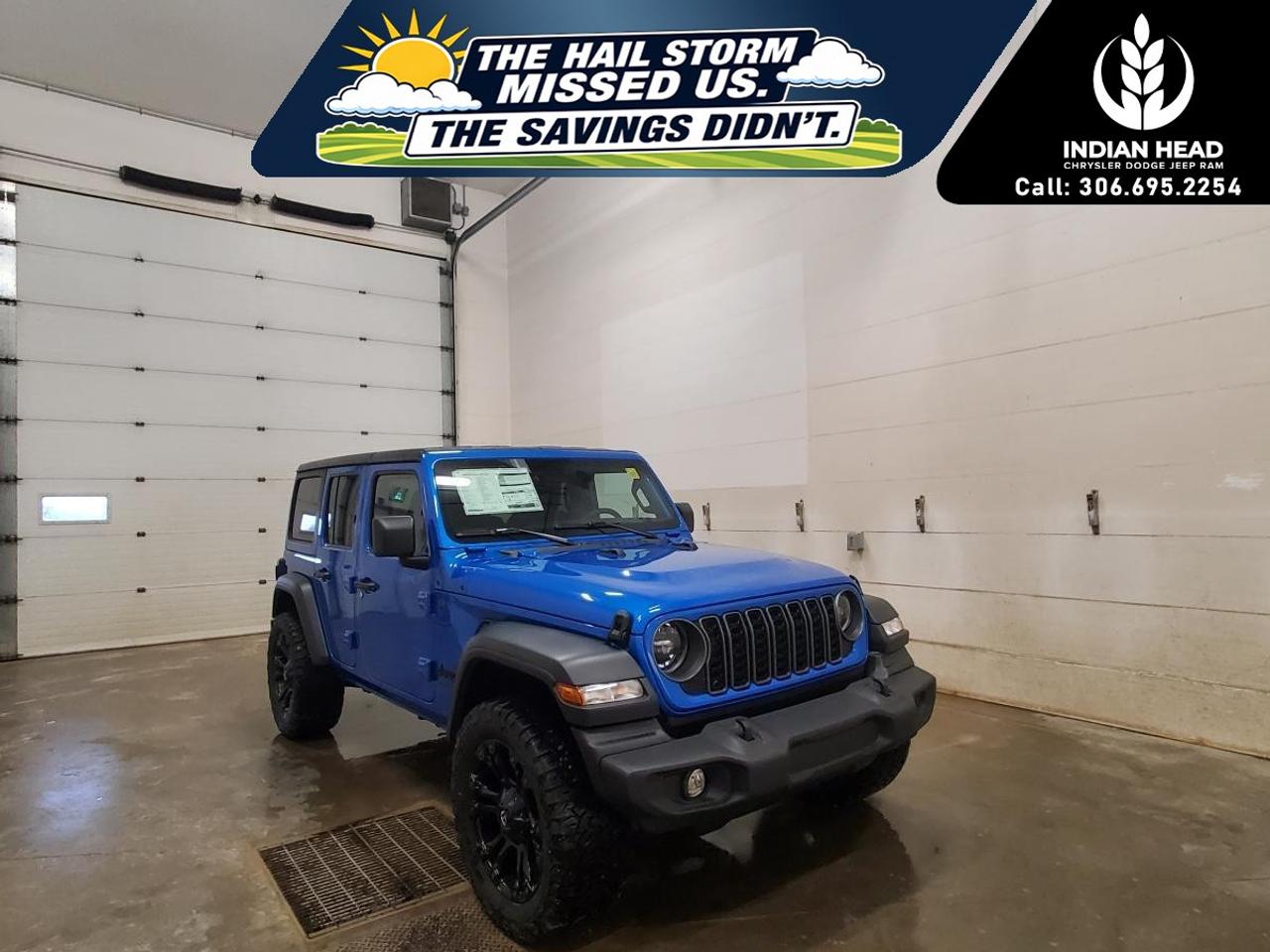 Used 2025 Jeep Wrangler Sport S 4 Door 4x4 for sale in Indian Head, SK