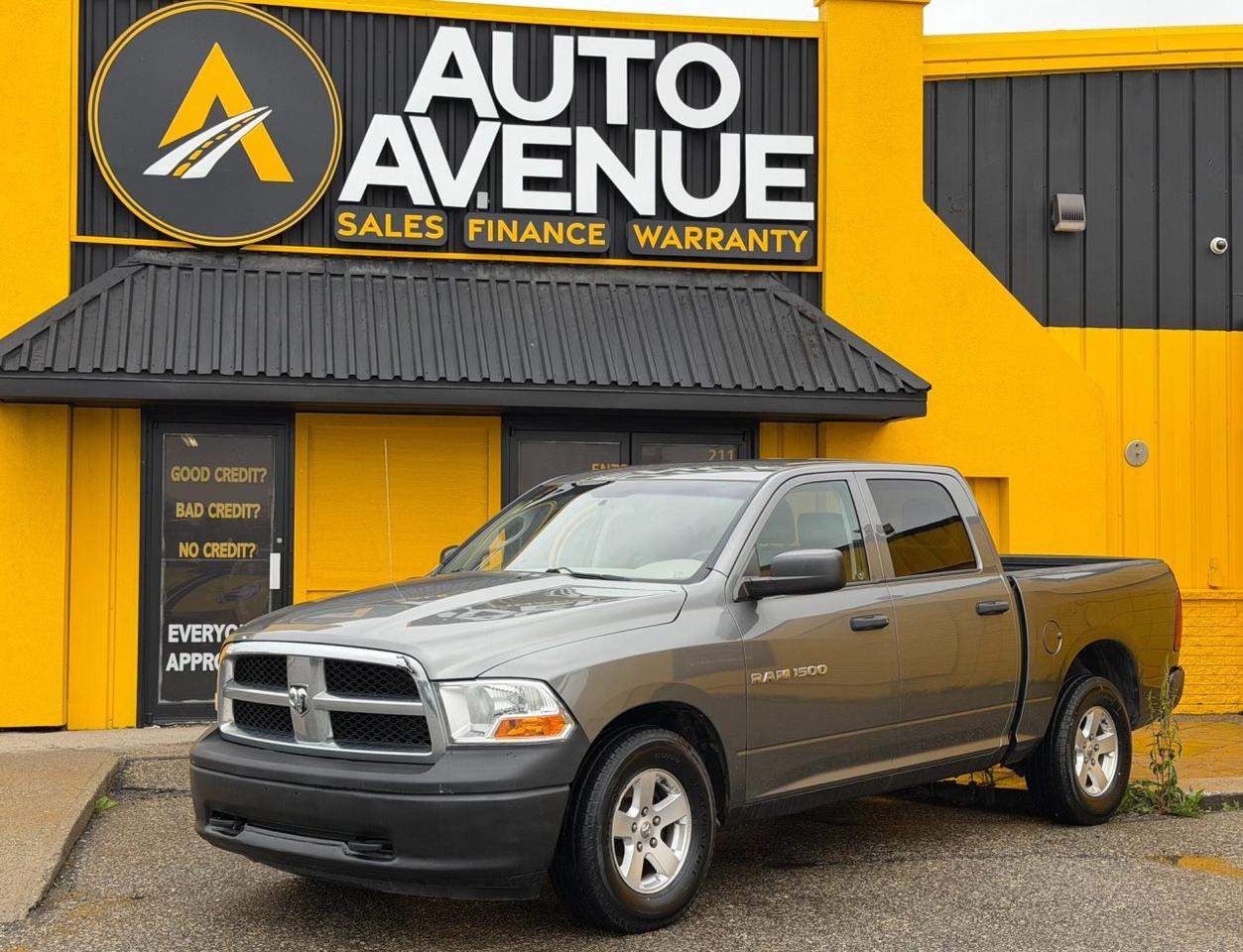 This outstanding example of a 2011 Ram 1500 SLT is proudly offered by Auto Avenue Airdrie. <br/> Powered by a dependable 4.7L V8 engine, this Ram 1500 delivers the strength, capability, and performance that truck enthusiasts demand. Whether youre commuting, hauling, or tackling everyday tasks, this pickup offers a smooth and confident driving experience while maintaining the durability Ram is known for. <br/> With only 120,160 km, this exceptionally well-maintained truck has been lightly driven and shows the care and attention of its previous owner. Its low mileage makes it a rare find, offering outstanding value and many years of dependable service ahead. <br/> Inside, the SLT trim provides a comfortable and practical cabin with features designed to enhance every drive. Combining rugged capability with everyday comfort, this Ram is the perfect choice for work, recreation, and everything in between. <br/> The quintessential Ram, this 1500 SLT speaks volumes about its owner - reflecting individuality, confidence, and a passion for driving. If youve been searching for a clean, low-mileage V8 pickup, your search ends here. <br/> AUTO AVENUE IS AN AMVIC LICENSED DEALERSHIP, COMMITTED TO PROVIDING EXCEPTIONAL SERVICE AND QUALITY VEHICLES WITH FLEXIBLE PAYMENT OPTIONS. <br/>