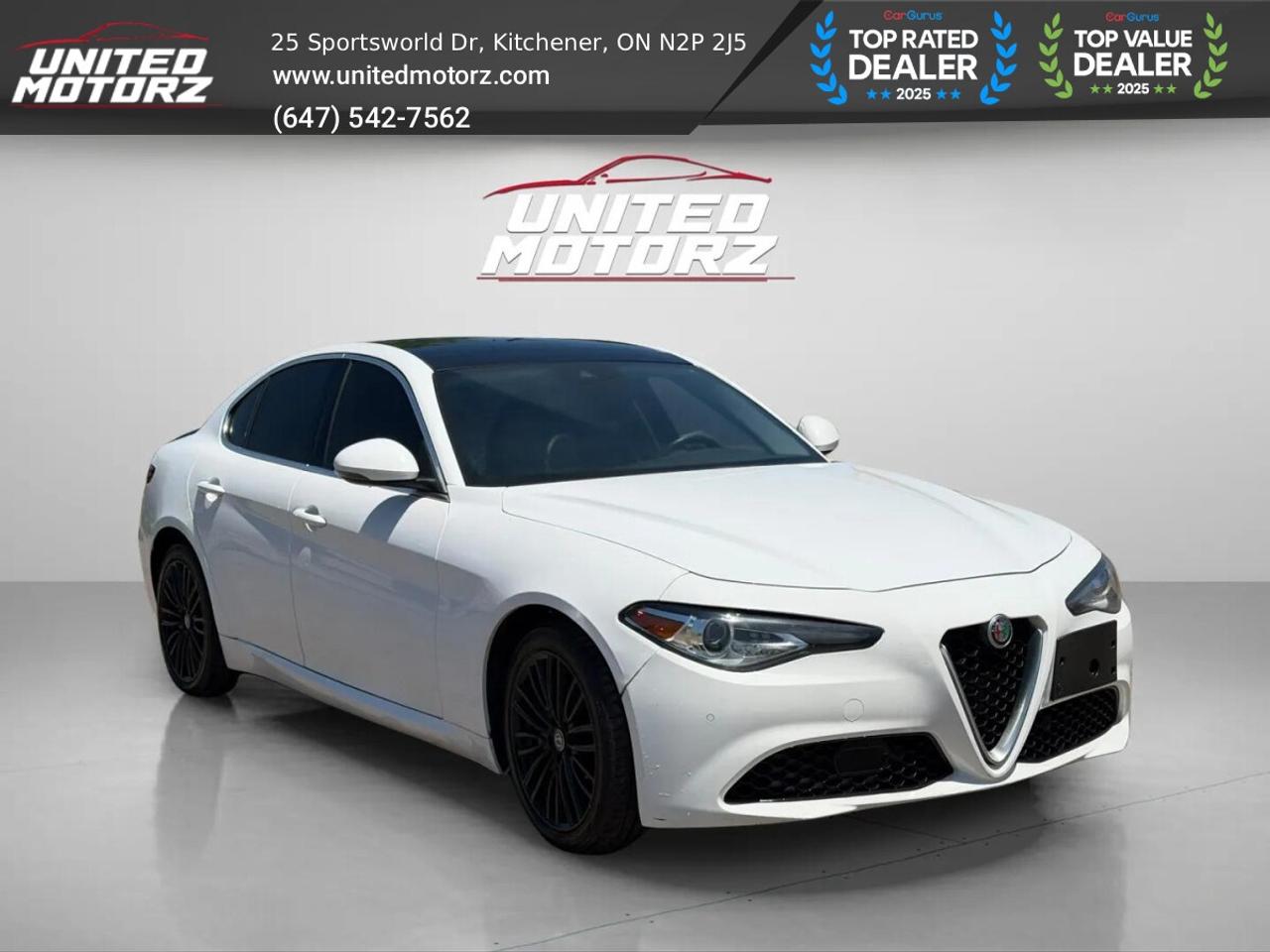 2017 Alfa Romeo Giulia Ti Q4 AWD~SAFETY CERTIFIED~23 Service Records~ Photo2