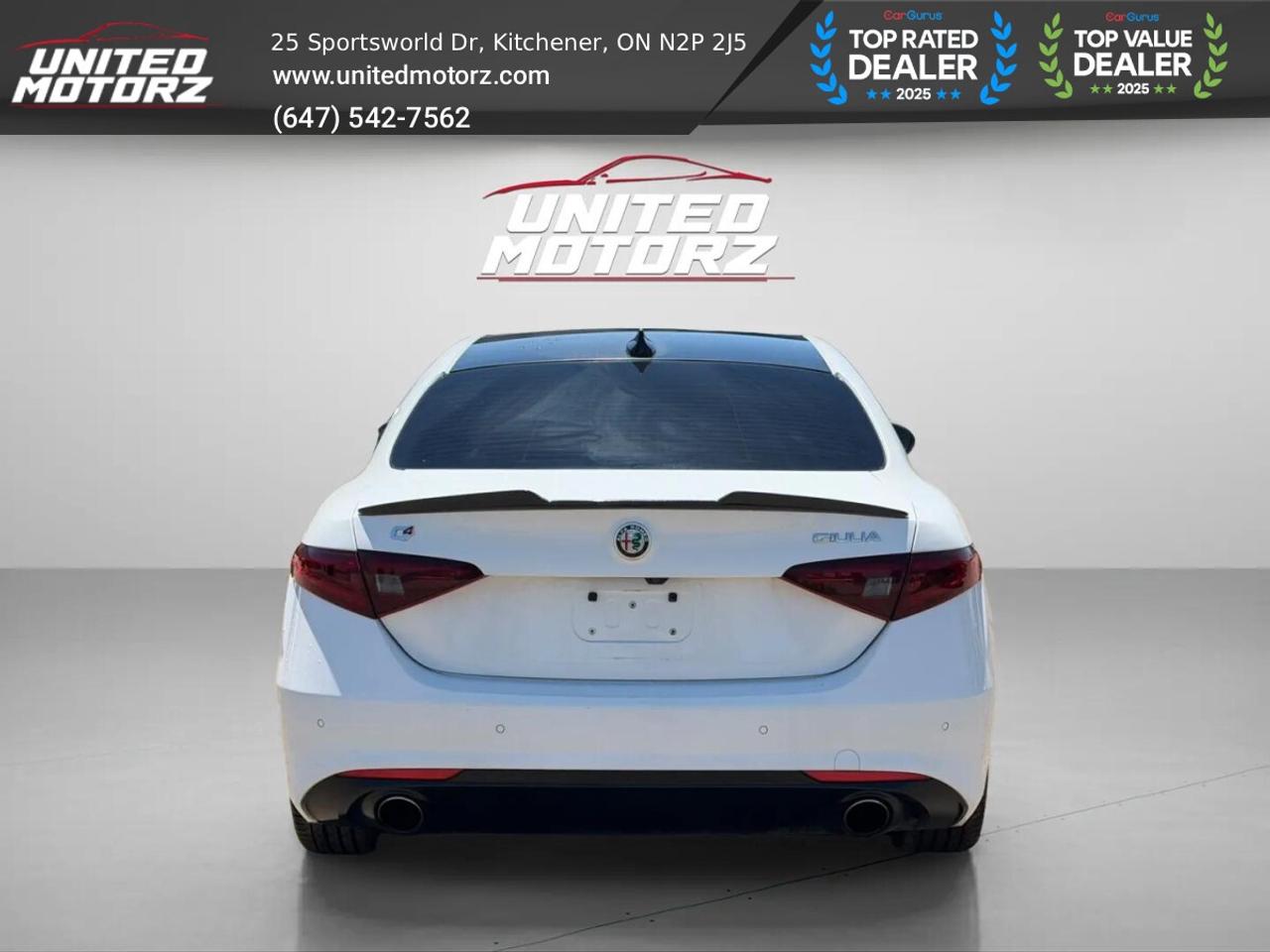 2017 Alfa Romeo Giulia Ti Q4 AWD~SAFETY CERTIFIED~23 Service Records~ Photo