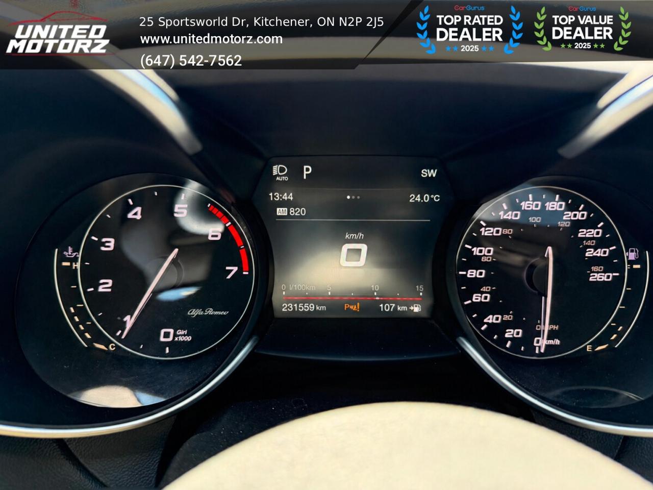 2017 Alfa Romeo Giulia Ti Q4 AWD~SAFETY CERTIFIED~23 Service Records~ Photo
