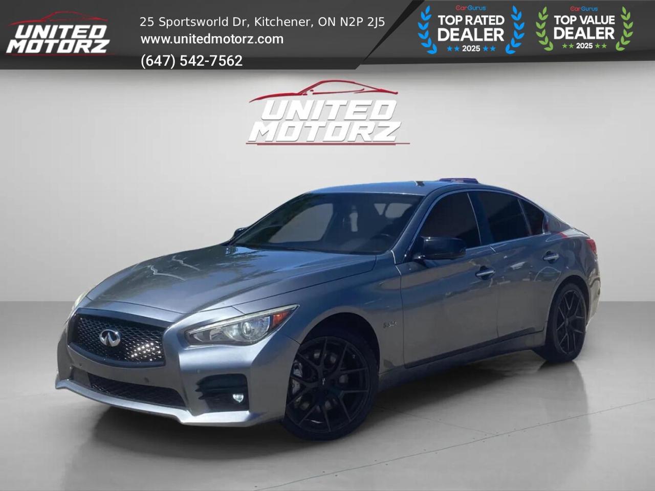 2016 Infiniti Q50 Red Sport 400~AS-IS SPECIAL~ NO ACCIDENTS~ 400 HP~ Photo0
