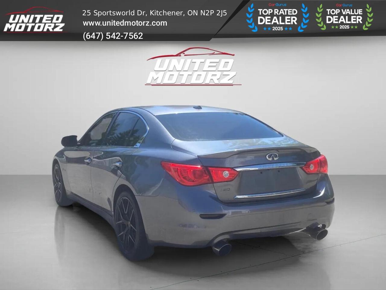 2016 Infiniti Q50 Red Sport 400~AS-IS SPECIAL~ NO ACCIDENTS~ 400 HP~ Photo