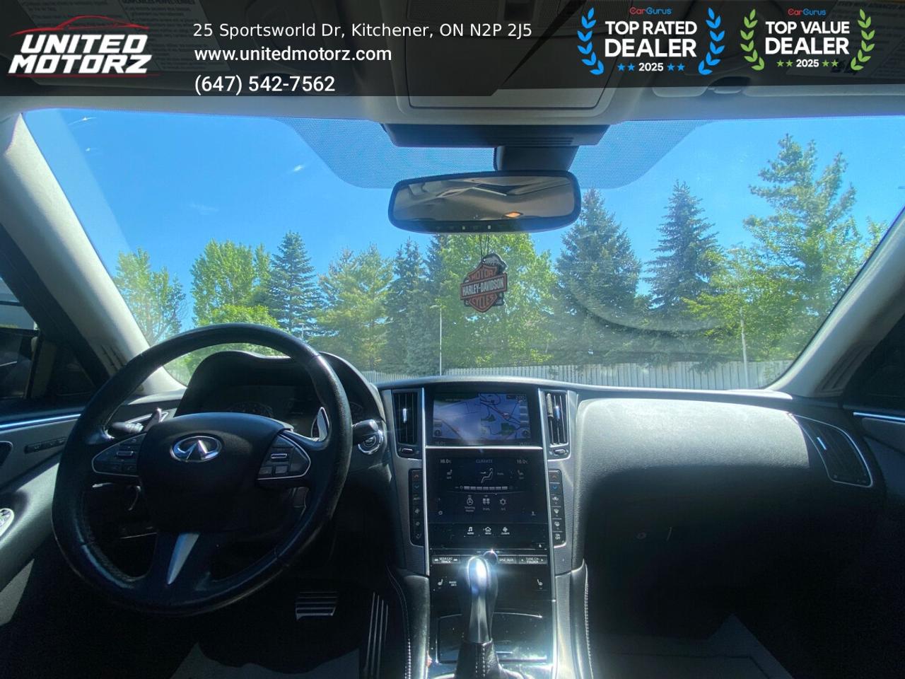2016 Infiniti Q50 Red Sport 400~AS-IS SPECIAL~ NO ACCIDENTS~ 400 HP~ Photo