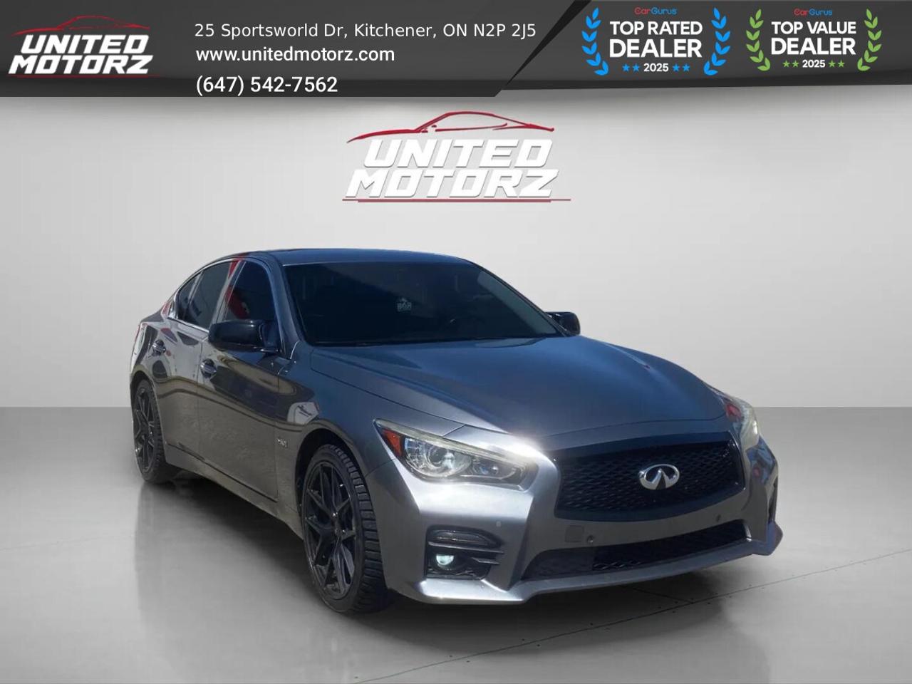 2016 Infiniti Q50 Red Sport 400~AS-IS SPECIAL~ NO ACCIDENTS~ 400 HP~ Photo