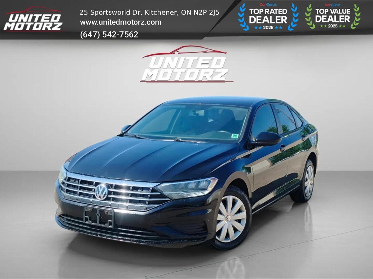 2019 Volkswagen Jetta Comfortline ****SAFETY CERTIFIED*** No Accidents !!! <br/> <br/> <br/> <br/> This 2019 Volkswagen Jetta Comfortline is a clean, accident-free sedan that combines modern style with everyday practicality and efficiency. It offers a smooth and comfortable ride, a well-designed interior with quality finishes, and user-friendly technology that enhances the driving experience. Known for its fuel efficiency and refined handling, this Jetta is an excellent choice for commuting or daily driving, delivering reliability, comfort, and great value in a sleek, modern package. <br/> <br/> <br/> Key Features:- <br/> <br/> * Automatic transmission <br/> * Four-Wheel Drive <br/> * Carfax verifed <br/> * Keyless entry <br/> * Power windows <br/> * Power locks & mirrors <br/> * Heated seats <br/> * Infotainment system <br/> * Backup camera <br/> * Phone connectivity <br/> * AM/FM <br/> * Dual zone climatic control <br/> * A/C <br/> * Cruise Control <br/> * Fog lamps <br/> <br/> <br/> CARFAX AVAILABLE ON EVERY VEHICLE, TO VIEW CARFAX GO ON UNITEDMOTORZ.COM AND CLICK ON CARFAX LOGO ON OUR SITE TO VIEW IT FOR FREE!! <br/> <br/> <br/> ------------------------------------------------------------------------------------ United Motorz  Kitcheners Used Car Superstore! Since 2017, United Motorz has been your trusted destination for quality pre-owned vehicles in the Kitchener-Waterloo area. With our convenient location and over 150+ cars, SUVs, and vans, we offer a huge selection to fit every lifestyle and budget. From sleek sedans to family SUVs, every vehicle is carefully inspected to ensure reliability and performance. <br/> Location: <br/> Kitchener: 25 Sportsworld Dr, N2P 2J5 <br/> ------------------------------------------------------------------------------------WHAT YOU GET : <br/> - SAFETY CERTIFIED (All certified vehicles go through 150 point inspection by reputable mechanics) <br/> - FREE OIL CHANGE <br/> - FREE CAR-FAX WITH EVERY CAR <br/> - FREE INTERIOR CLEANING <br/> $10950+hst+licensing <br/> UCDA member and OMVIC approved dealership, buy with confidence. <br/> To view more used cars you can visit us at www.unitedmotorz.com <br/> Contact : 6475427562 <br/> United Motorz <br/> www.unitedmotorz.com <br/> 25 Sportsworld Drive, Kitchener, ON. N2P2J5 <br/> ---------------------------------------------------------------------------------------- <br/>