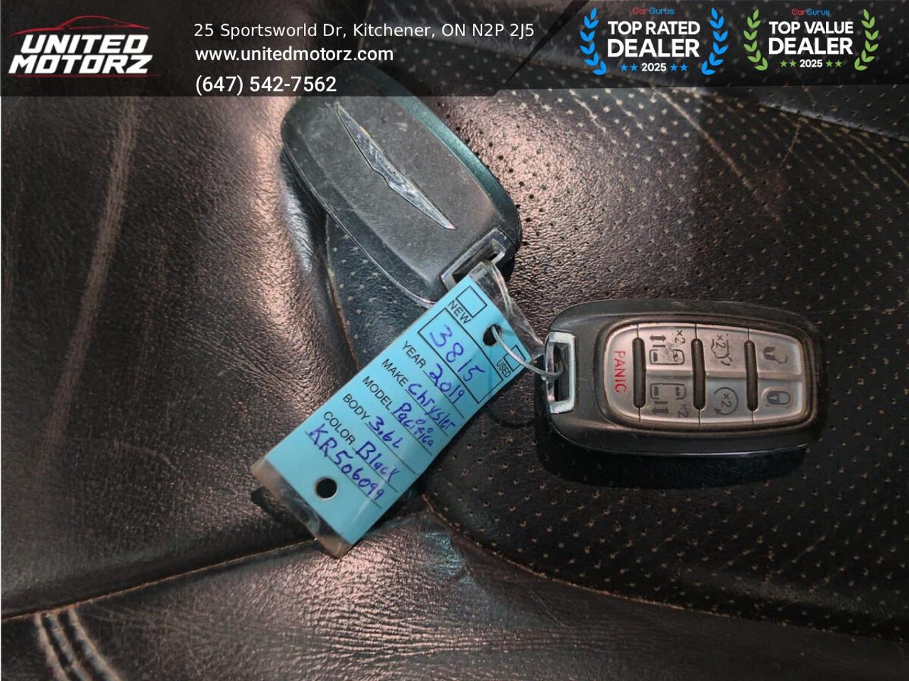 2019 Chrysler Pacifica Touring L~SAFETY CERTIFIED~ 18 SERVICE RECORDS~ Photo