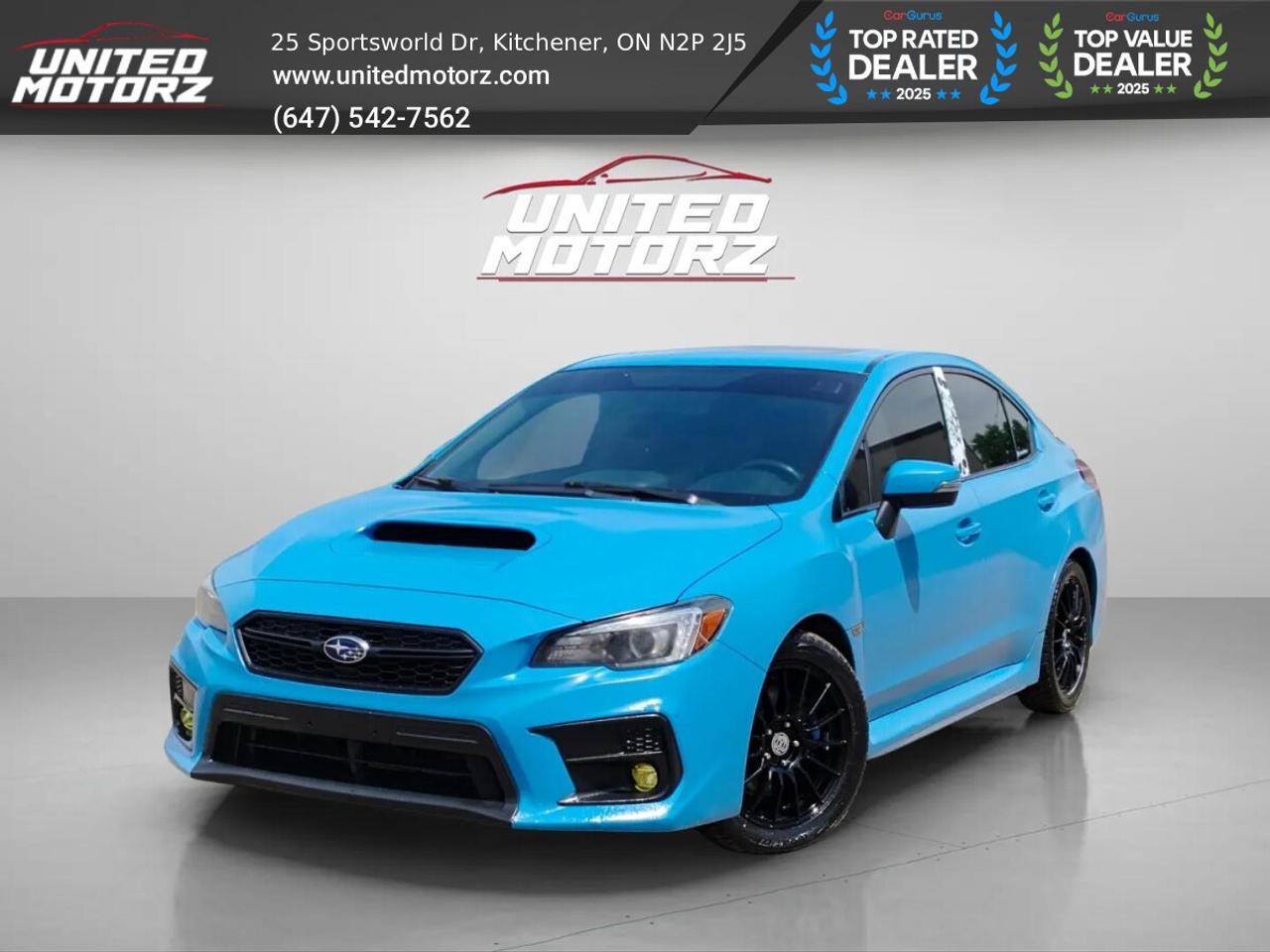 2020 Subaru WRX SPORT MANUAL~SAFETY CERTIFIED~WRAPPED~20 SERVICE R Photo