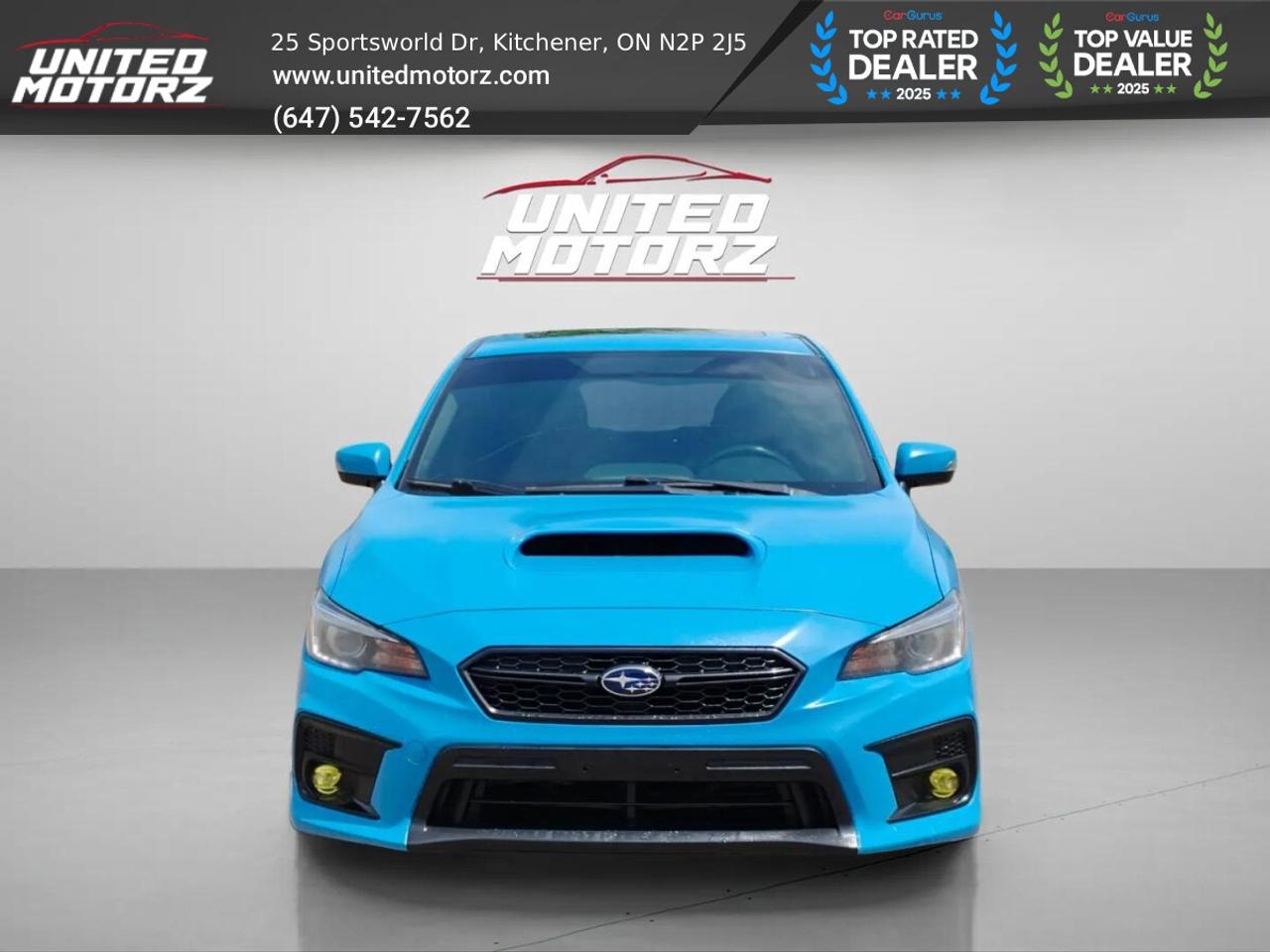 2020 Subaru WRX SPORT MANUAL~SAFETY CERTIFIED~WRAPPED~20 SERVICE R Photo