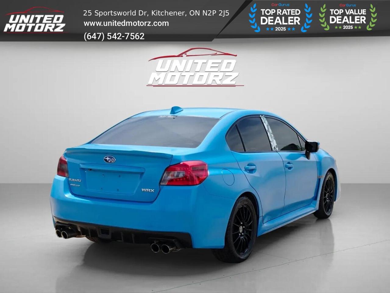 2020 Subaru WRX SPORT MANUAL~SAFETY CERTIFIED~WRAPPED~20 SERVICE R Photo