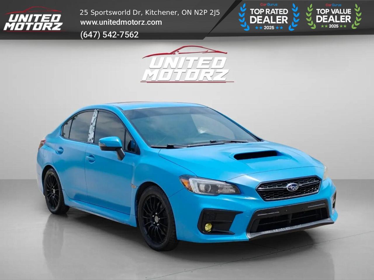 2020 Subaru WRX SPORT MANUAL~SAFETY CERTIFIED~WRAPPED~20 SERVICE R Photo