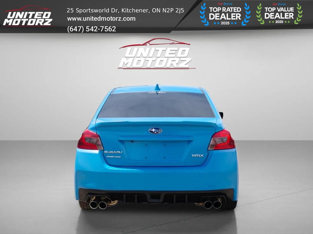 2020 Subaru WRX SPORT MANUAL~SAFETY CERTIFIED~WRAPPED~20 SERVICE R Photo