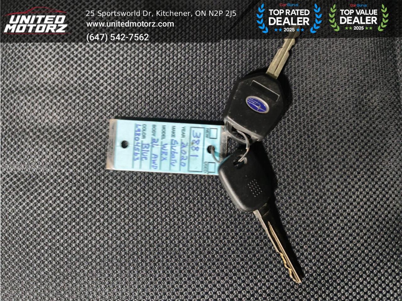 2020 Subaru WRX SPORT MANUAL~SAFETY CERTIFIED~WRAPPED~20 SERVICE R Photo