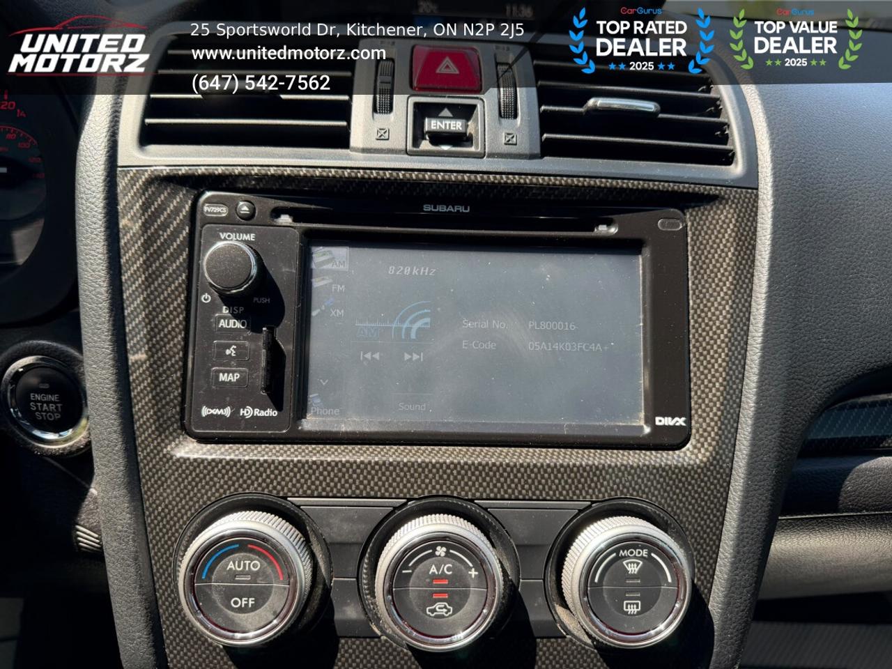 2015 Subaru WRX Sport-Tech Pkg ~CERTIFIED~ NO ACCIDENTS~ Photo