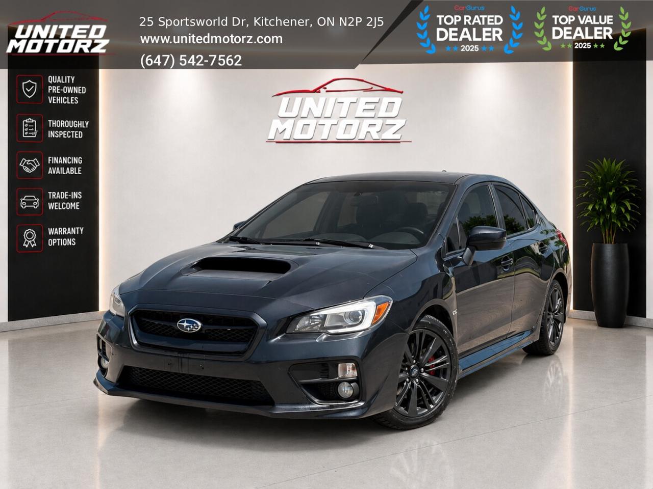 2015 Subaru WRX Sport-Tech Pkg ~CERTIFIED~ NO ACCIDENTS~ Photo