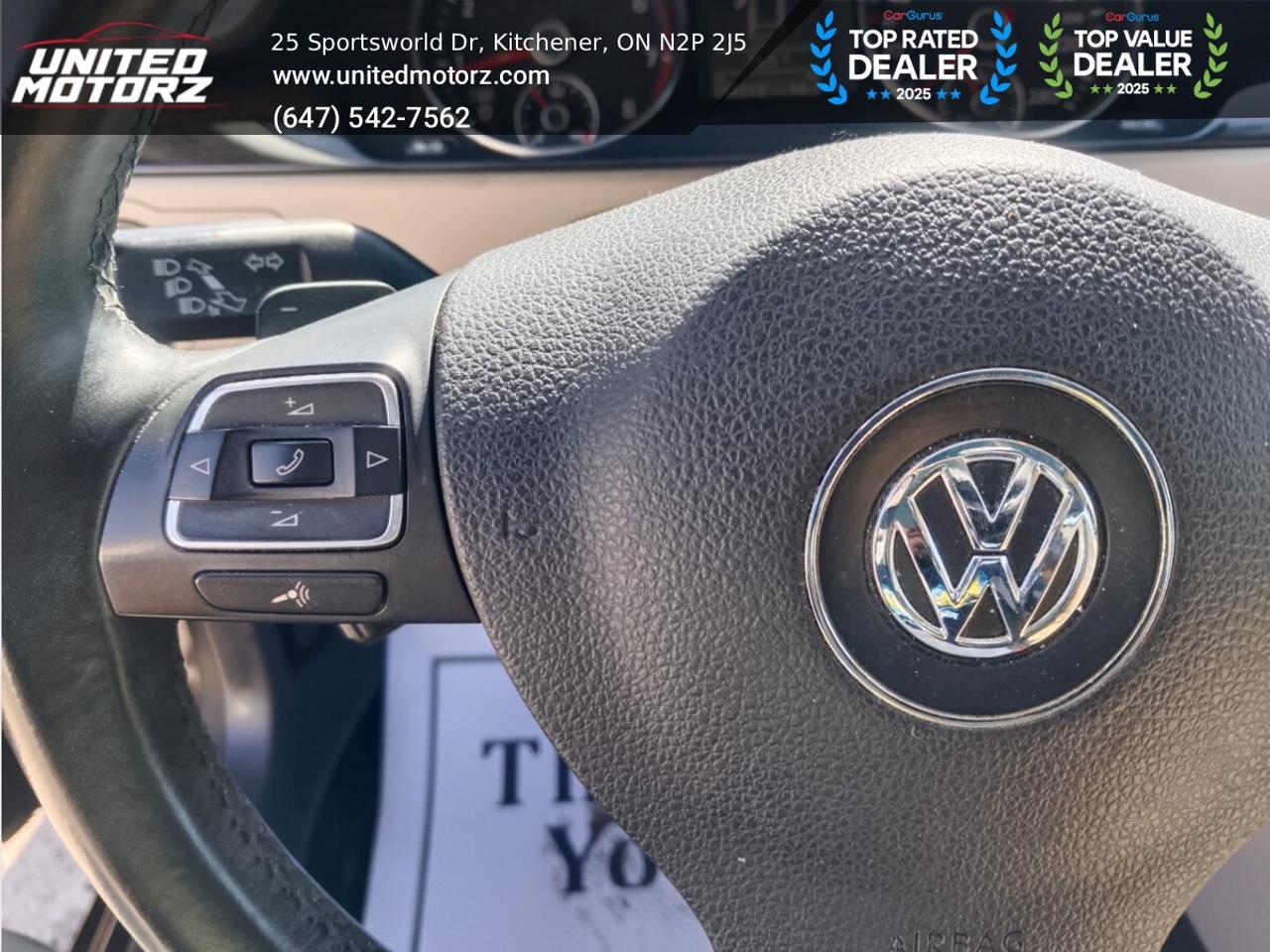 2013 Volkswagen Passat CC DSG Highline ~SAFETY CERTIFIED~ 50 SERVICE RECORDS Photo