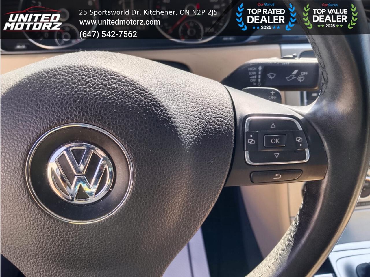 2013 Volkswagen Passat CC DSG Highline ~SAFETY CERTIFIED~ 50 SERVICE RECORDS Photo
