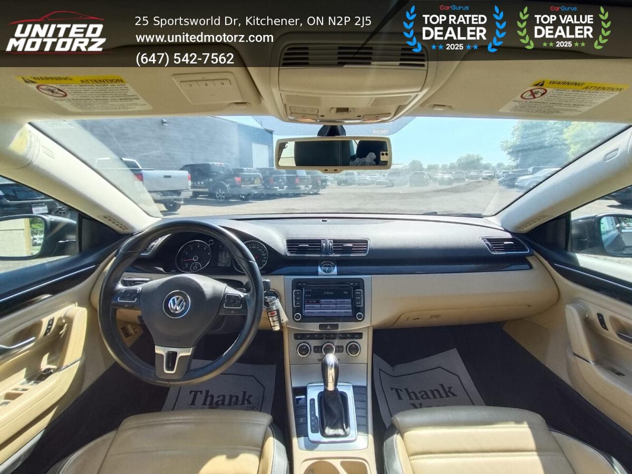 2013 Volkswagen Passat CC DSG Highline ~SAFETY CERTIFIED~ 50 SERVICE RECORDS Photo