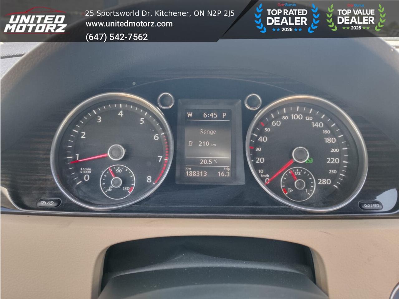 2013 Volkswagen Passat CC DSG Highline ~SAFETY CERTIFIED~ 50 SERVICE RECORDS Photo