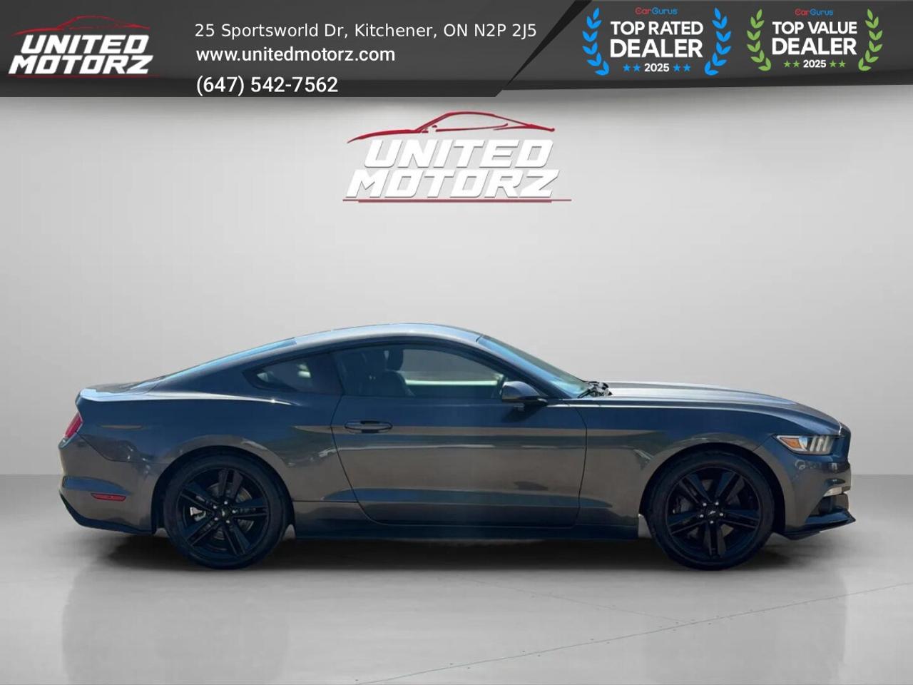 2015 Ford Mustang EcoBoost PREMIUM~SAFETY CERTIFIED~ 28 SERVICE RECO Photo4
