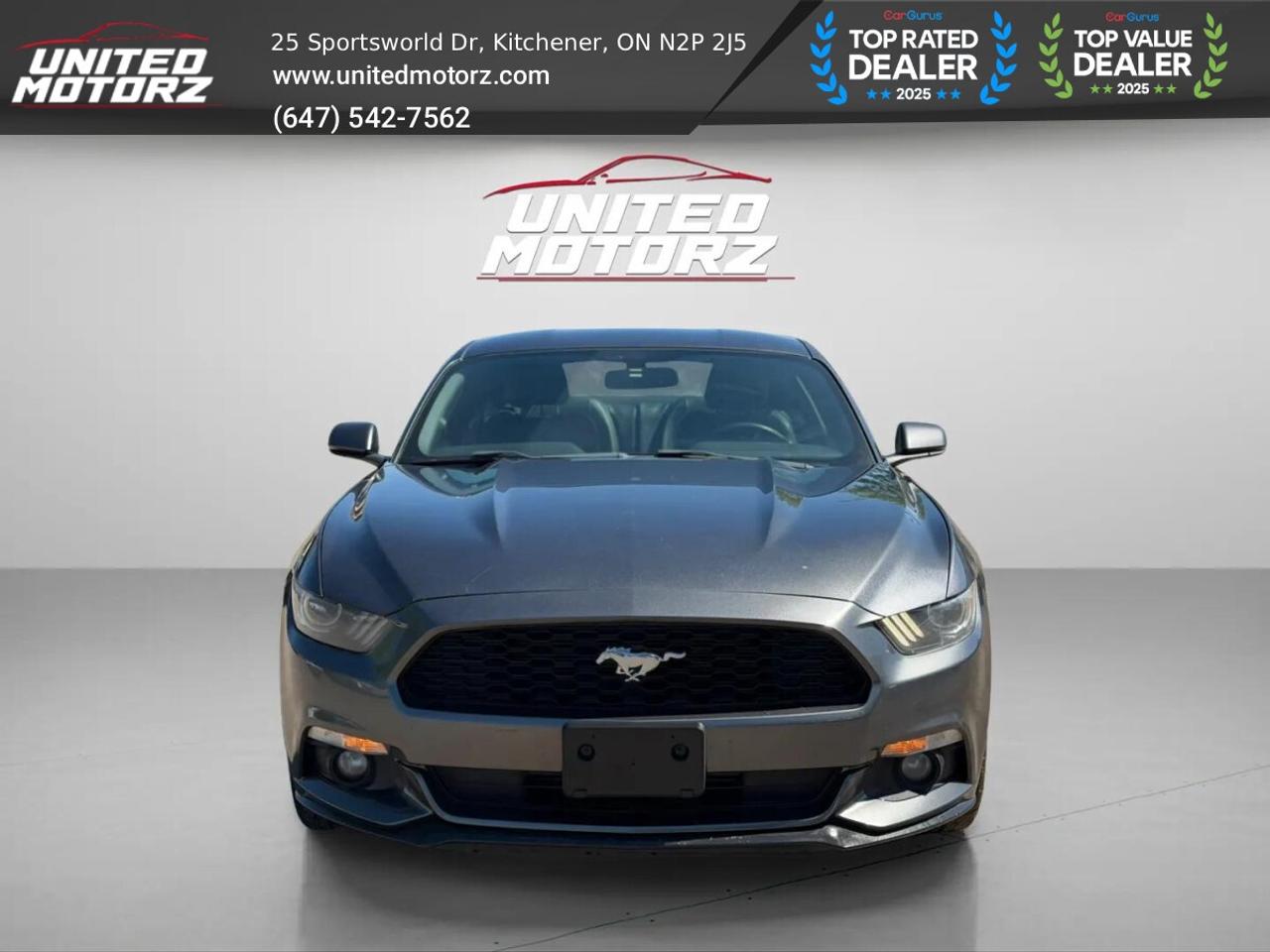 2015 Ford Mustang EcoBoost PREMIUM~SAFETY CERTIFIED~ 28 SERVICE RECO Photo