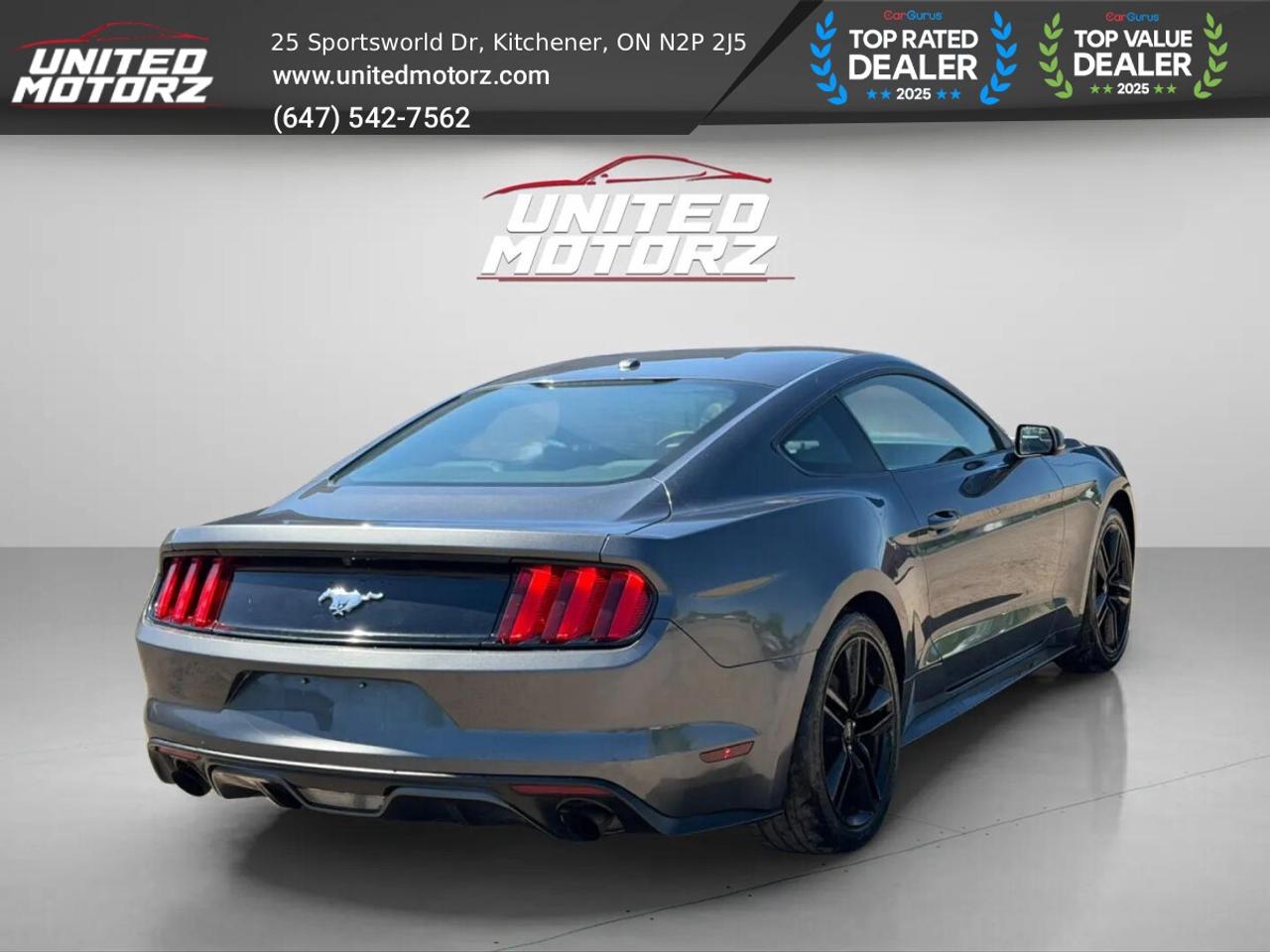 2015 Ford Mustang EcoBoost PREMIUM~SAFETY CERTIFIED~ 28 SERVICE RECO Photo