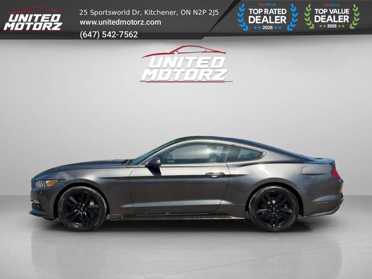 2015 Ford Mustang EcoBoost PREMIUM~SAFETY CERTIFIED~ 28 SERVICE RECO Photo
