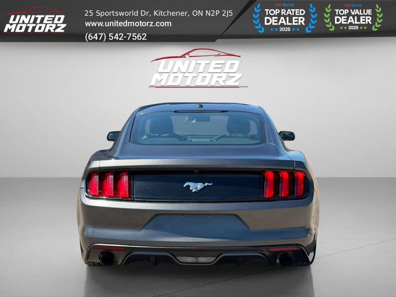 2015 Ford Mustang EcoBoost PREMIUM~SAFETY CERTIFIED~ 28 SERVICE RECO Photo