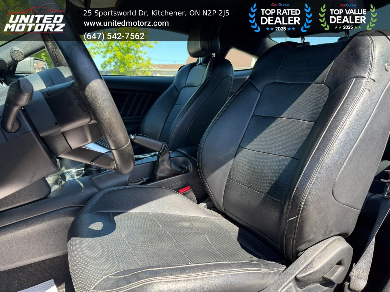 2015 Ford Mustang EcoBoost PREMIUM~SAFETY CERTIFIED~ 28 SERVICE RECO Photo