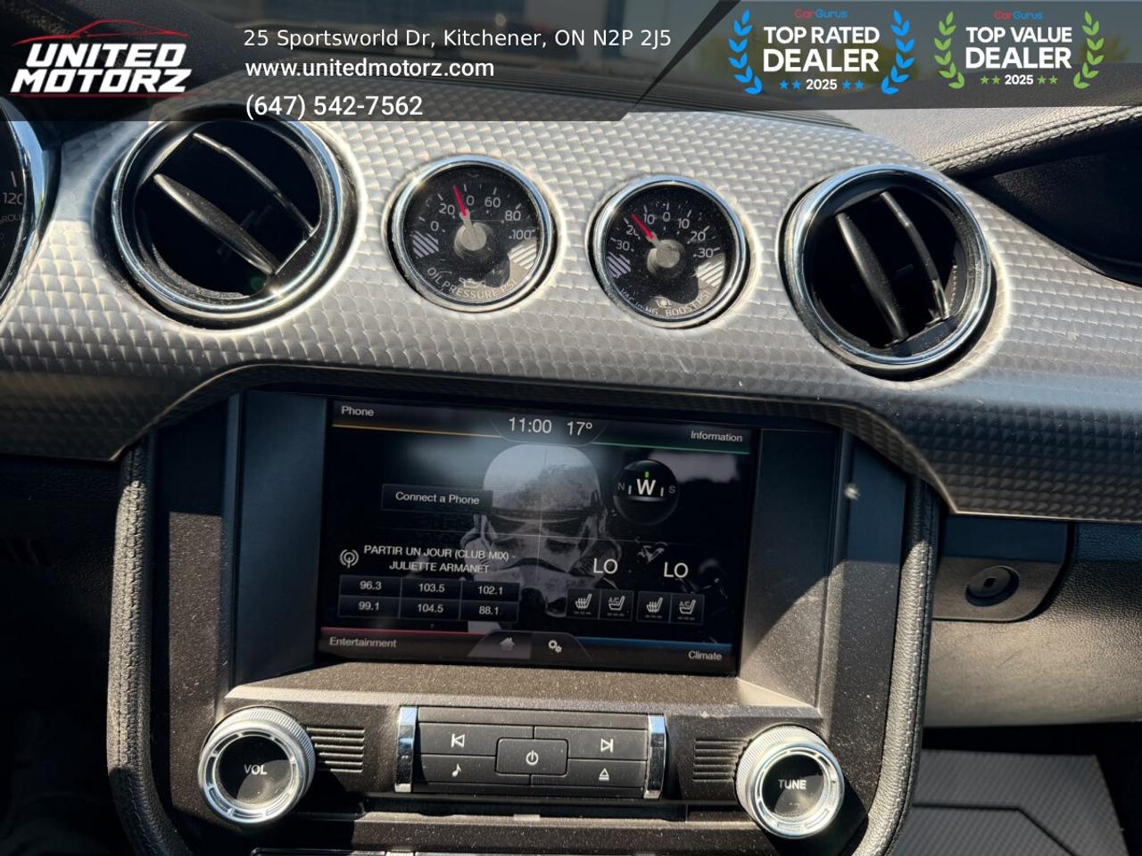 2015 Ford Mustang EcoBoost PREMIUM~SAFETY CERTIFIED~ 28 SERVICE RECO Photo
