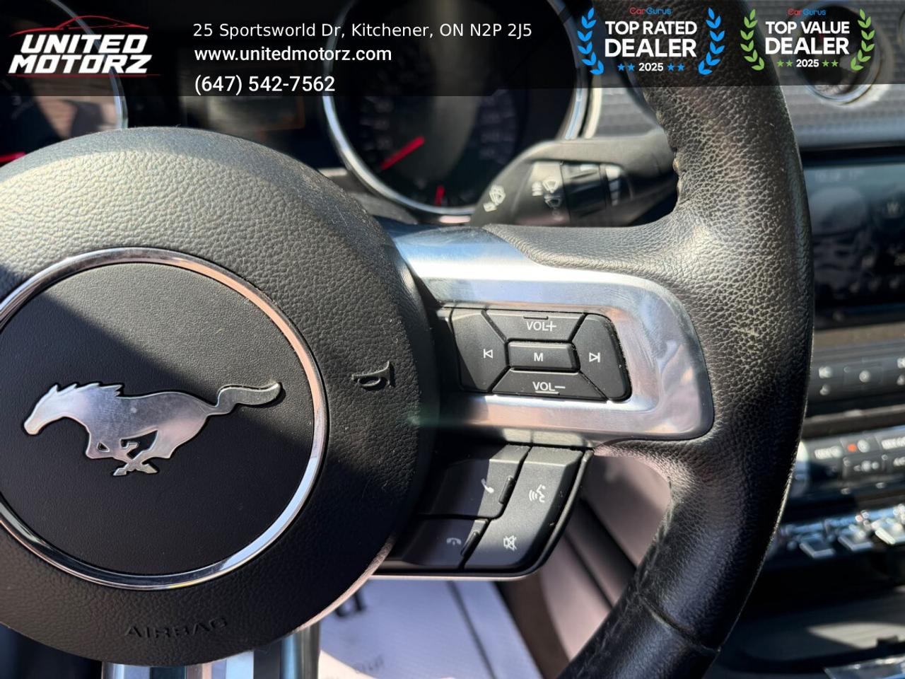 2015 Ford Mustang EcoBoost PREMIUM~SAFETY CERTIFIED~ 28 SERVICE RECO Photo