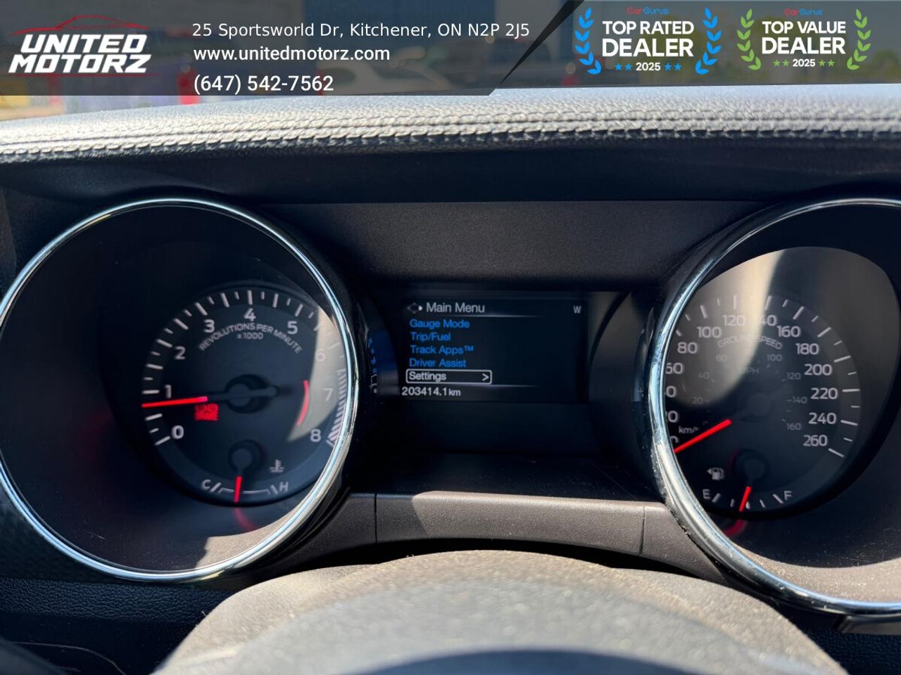 2015 Ford Mustang EcoBoost PREMIUM~SAFETY CERTIFIED~ 28 SERVICE RECO Photo
