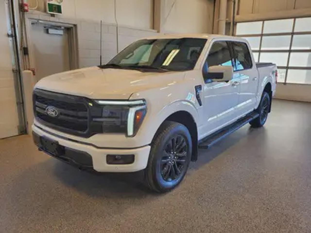 The all-new 2026 Ford F-150 Lariat 502A looks absolutely stunning in Oxford White. This pickup comes with the 3.5L EcoBoost engine. This remarkable engine not only produces 400 horsepower and 500 ft-lbs of torque, but by leveraging this advanced technology and a 10-speed automatic transmission, this truck is rated to get 12.8L/100km (22 miles per gallon) combined highway/city fuel economy. 

Key Features:
Ford Co-Pilot360 Assist 2.0
Adaptive Cruise Control
360-Degreee Camera
Lane Centering Assist
Evasive Steering Assist
Front Parking Sensors
14 Speaker B&O Sound System
Connected Navigation
Remote Start System
Universal Garage Door Opener
Heated Steering Wheel
Memory Driver Seat
Heated And Ventilated Front Seats
Heated Rear Seats
Lariat Black Appearance Package
Engine Block Heater

Moose Jaw Ford, conveniently located at 1010 North Service Road in Moose Jaw, is your trusted destination for all your automotive needs. With an impressive 4.8-star Google rating from nearly 1,500 reviews, we are proud to deliver an exceptional vehicle-buying experience tailored just for you. Our Moose Jaw Motives set us apart, offering unbeatable value like half-priced oil changes for life on pre-owned vehicles, one year of key and remote protection, and one year of tire and rim protection. Enjoy peace of mind with every purchase. At Moose Jaw Ford, were committed to driving positive change in our community by combining exceptional service, high-quality vehicles, and a guest-first approach. Visit us today!
