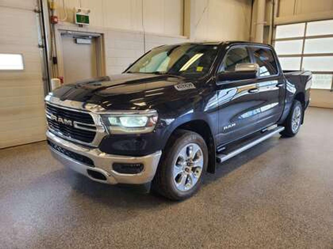 **HOT TRADE ALERT!!** Check out this locally owned 2019 Ram 1500 powerhouse loaded with performance and style! Under the hood is the sought-after 5.7L engine that delivers serious punch, all wrapped in a sleek, sporty design. If you're looking for something fun, fast, and full of features this is it.
 
Key Features:
4X4
Running Boards
Trailer Brake Controller
Heated Seats
Leather Seats
Power Driver Seat
Bluetooth
CD Player
Cruise Control
Back Up Sensors
Back Up Camera
Heated Steering Wheel
Remote Start

Moose Jaw Ford, conveniently located at 1010 North Service Road in Moose Jaw, is your trusted destination for all your automotive needs. With an impressive 4.8-star Google rating from nearly 1,500 reviews, we are proud to deliver an exceptional vehicle-buying experience tailored just for you. Our Moose Jaw Motives set us apart, offering unbeatable value like half-priced oil changes for life on pre-owned vehicles, one year of key and remote protection, and one year of tire and rim protection. Enjoy peace of mind with every purchase. At Moose Jaw Ford, were committed to driving positive change in our community by combining exceptional service, high-quality vehicles, and a guest-first approach. Visit us today!