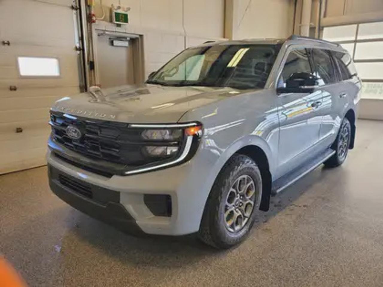 The 2026 Ford Expedition Active Max 202A 4WD shines in Glacier Grey Metallic, this premium SUV is powered by a robust 3.5L EcoBoost V6 engine paired with a 10-speed automatic transmission. With 400 horsepower and 480 lb-ft of torque, it delivers dynamic performance, giving a highway/city fuel economy of 13.3L/100km (21 Miles per gallon).

Key Features:
Ford Co-Pilot360 Assist 2.0
360 Degree Camera 
Adaptive Cruise Control
BLIS (Blind Spot Information System)
Evasive Steering Assist
Heavy-Duty Trailer w/ Auto Hitch
18 X 8.5 Dark Alloy Painted Aluminum Wheel
Lane Keeping System
Front Row 10-way Power Driver & 8-way Power Passenger
Rain Sensing Wipers 
LED Taillamps
Power Liftgate
Heated Front Seats
Memory Driver Seat
Engine Block Heater

Moose Jaw Ford, conveniently located at 1010 North Service Road in Moose Jaw, is your trusted destination for all your automotive needs. With an impressive 4.8-star Google rating from nearly 1,500 reviews, we are proud to deliver an exceptional vehicle-buying experience tailored just for you. Our Moose Jaw Motives set us apart, offering unbeatable value like half-priced oil changes for life on pre-owned vehicles, one year of key and remote protection, and one year of tire and rim protection. Enjoy peace of mind with every purchase. At Moose Jaw Ford, were committed to driving positive change in our community by combining exceptional service, high-quality vehicles, and a guest-first approach. Visit us today!