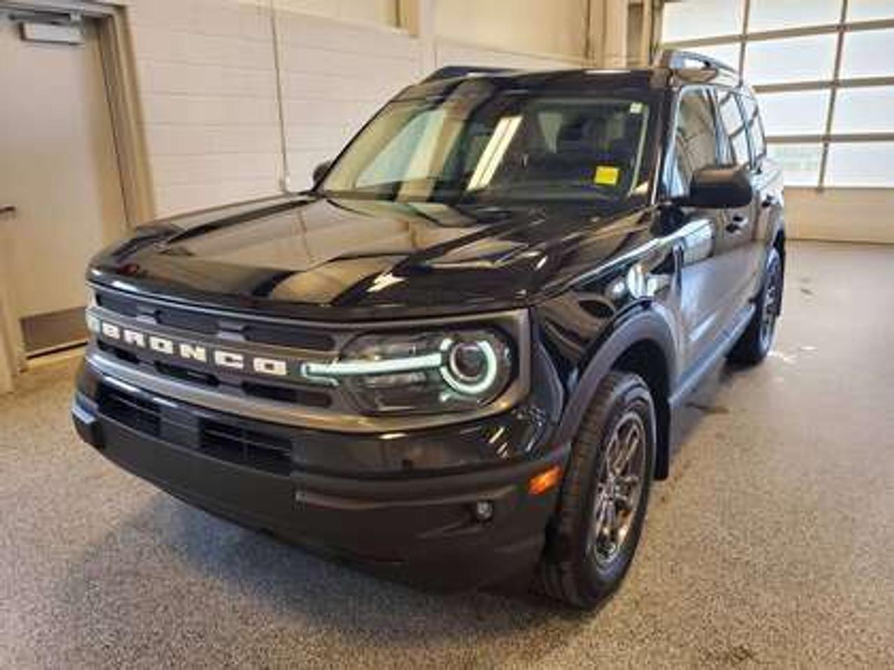 **HOT TRADE ALERT!!** Check out this locally owned 2023 Ford Bronco Sport Big Bend 200A! Rugged Bronco styling meets everyday practicality with 4x4 capability, turbocharged performance, and a comfortable, adventure-ready interior. Built for the city and the weekend escape  this one wont stick around long. Stop in today and take it for a spin!

Key Features:
AWD
Rain Sensing Options
Automatic High Beams
Trailer Tow Package
Cloth Seats
Heated Seats 
Power Driver Seat
SYNC
Bluetooth
Apple/Android Car Play
Cruise Control
Keyless Entry
Push Button Start 
Back Up Camera 
Back Up Sensors
Power Moonroof
Remote Start
Wireless Charging Pad
Hill Start Assist

Moose Jaw Ford, conveniently located at 1010 North Service Road in Moose Jaw, is your trusted destination for all your automotive needs. With an impressive 4.8-star Google rating from nearly 1,500 reviews, we are proud to deliver an exceptional vehicle-buying experience tailored just for you. Our Moose Jaw Motives set us apart, offering unbeatable value like half-priced oil changes for life on pre-owned vehicles, one year of key and remote protection, and one year of tire and rim protection. Enjoy peace of mind with every purchase. At Moose Jaw Ford, were committed to driving positive change in our community by combining exceptional service, high-quality vehicles, and a guest-first approach. Visit us today!