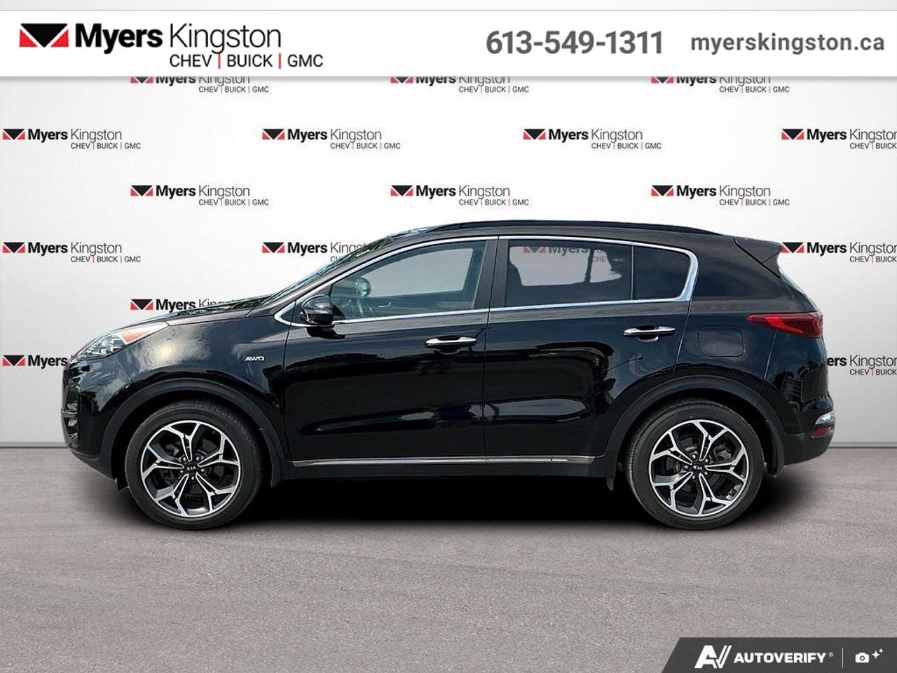 2022 Kia Sportage SX AWD  - Certified - Navigation - $176 B/W Photo