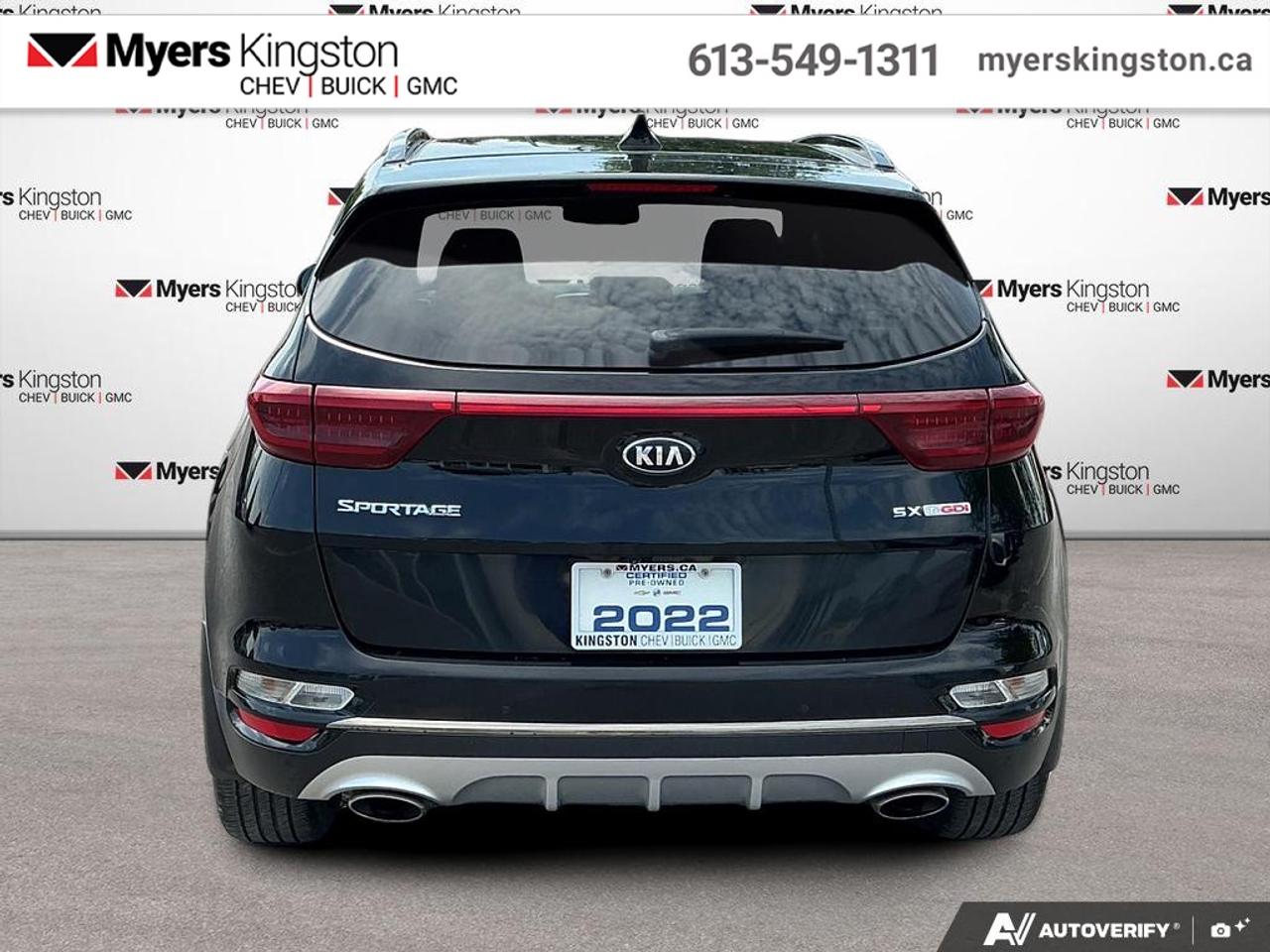 2022 Kia Sportage SX AWD  - Certified - Navigation - $176 B/W Photo3