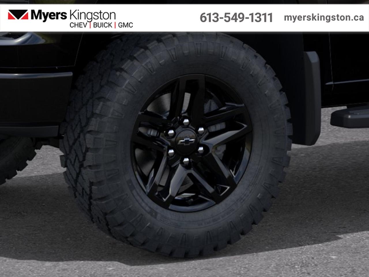 2026 Chevrolet Silverado 1500 Custom Trail Boss  - $457 B/W Photo