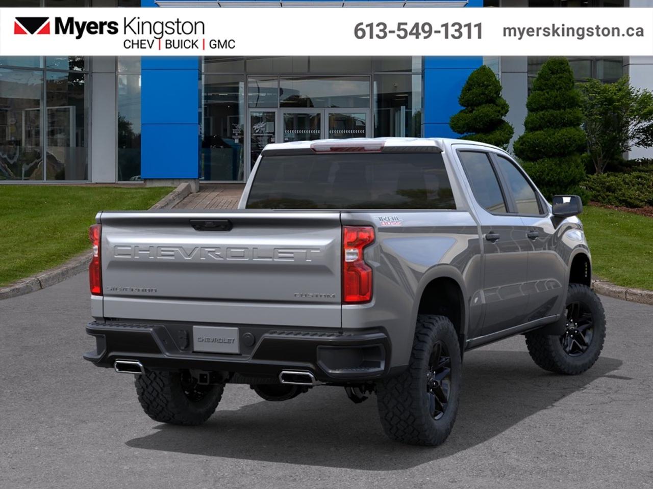 2026 Chevrolet Silverado 1500 Custom Trail Boss  - $443 B/W Photo3